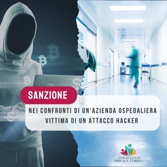 Attacco hacker ospedale sanzionato