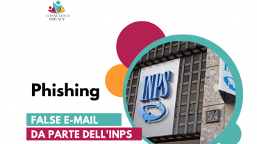 Inps:email false per ottenere dati personali.