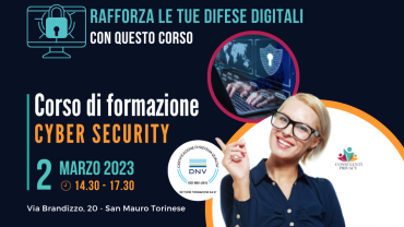 Corso di formazione sulla cyber security