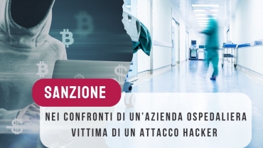 Attacco hacker ospedale sanzionato